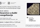 Predstavljanje knjige ''Klesarstvo u službi evangelizacije''